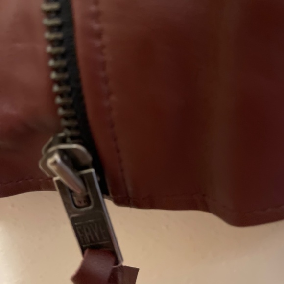 NEW Authentic Biker Jacket by Frye Company - Picture 4 of 5